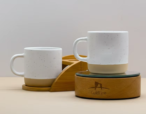 Speckled Tea Cup Breakfast Milk Water Cups Dot Ceramic Mug