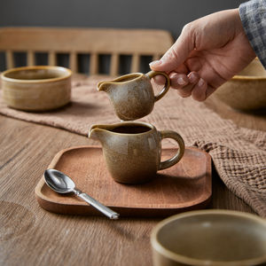 ST Reactive Glaze Porcelain Milk Jug Creamer Pitcher