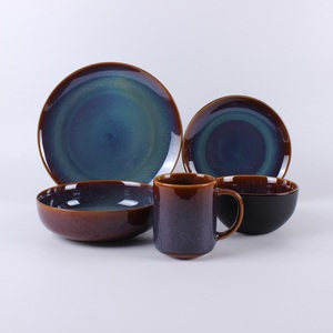 Ceramic Tableware Reactive Glaze Dinnerware Hot Sale