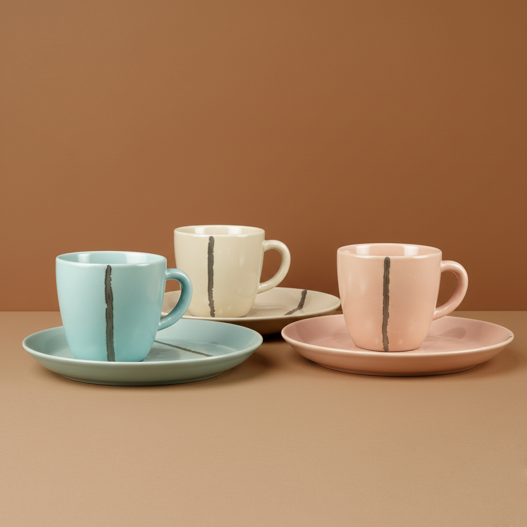 Vitreous china commercial bistro mug