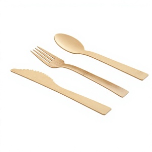 Disposable Bamboo Fiber Dinnerware Set