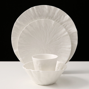 WEIYE Special Design OEM ODM Ceramic Dinner Porcelain Plate Set