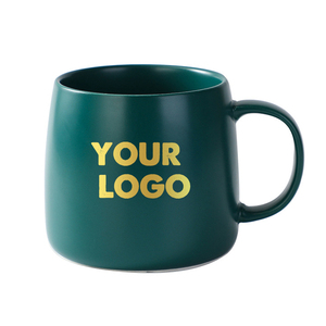Custom Matte Ceramic Coffee Mug with Logo
