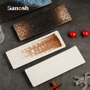 SANOSH OEM ODM Reactive Glaze Ceramic Durable Glaze Dishwasher Safe