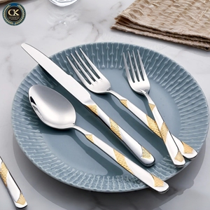 Royal Style Wholesale Customizable Stainless Steel Tableware Cutlery Set