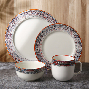 WEIYE Glazed Creative Crockery Tableware Set